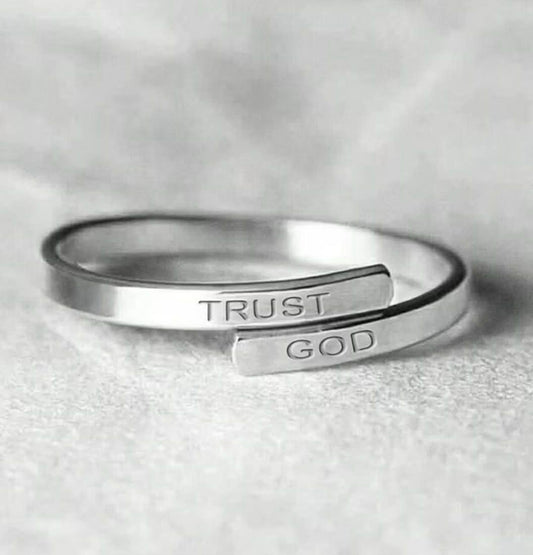Trust God Ring