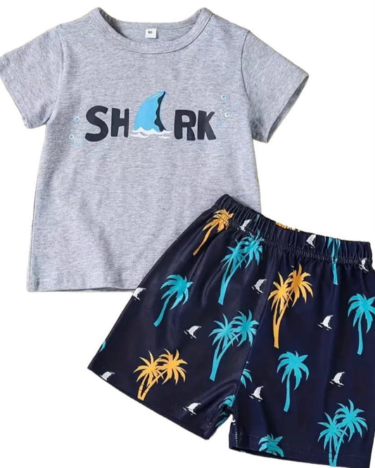 Sharks and Palms Set