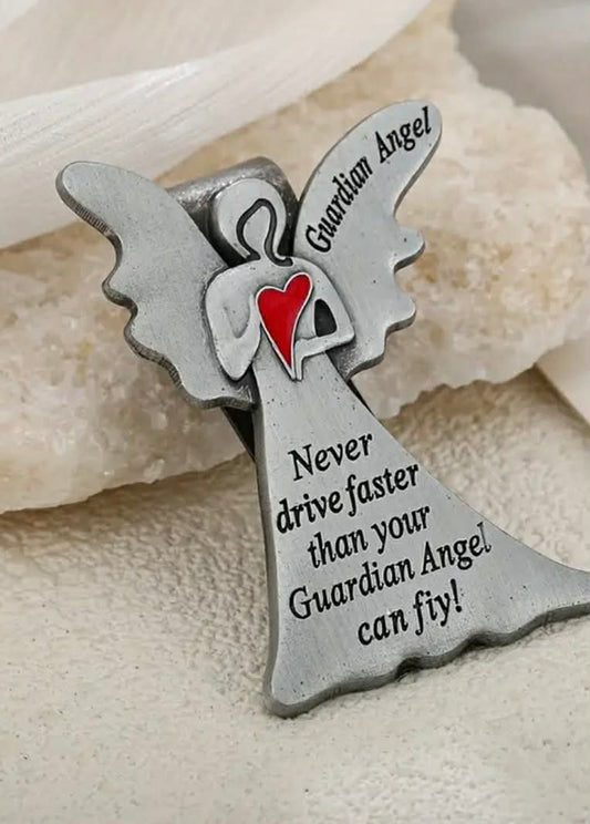 Metal Guardian Angel Visor Clips