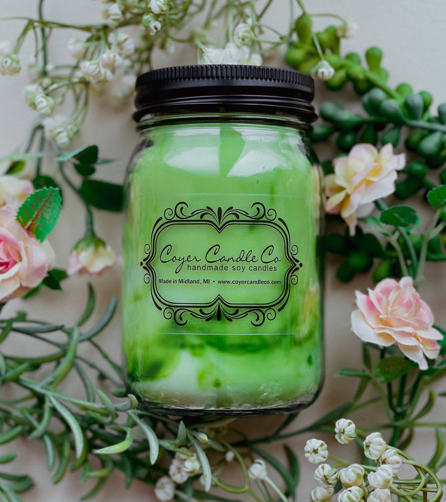 16 oz. Pint Mason Jar Candles - Signature Collection