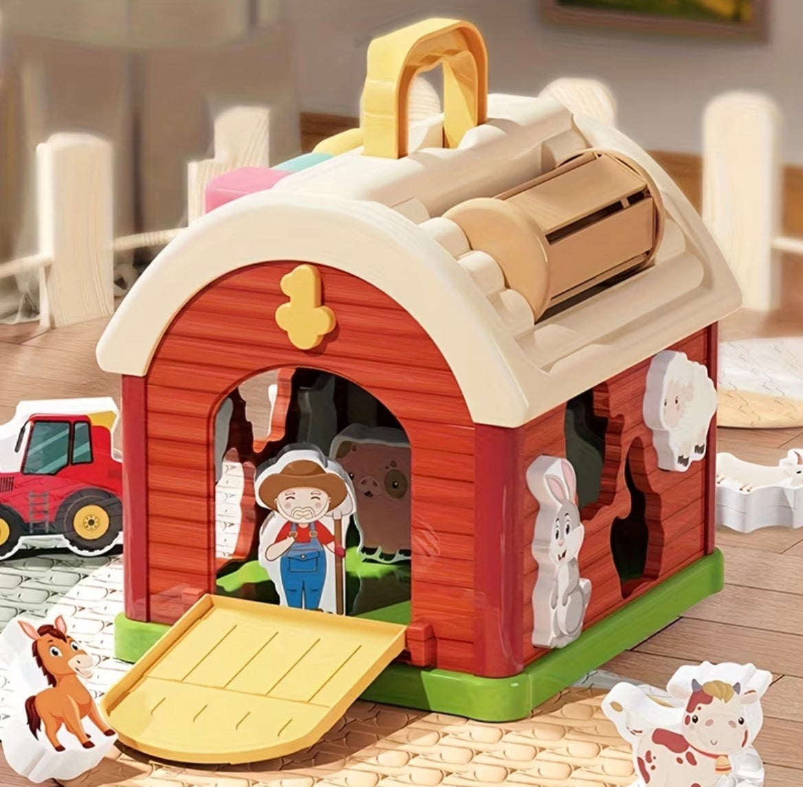 Farm Shape Finder Toy