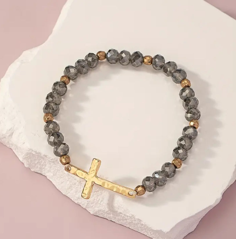 Beaded Cross Bracelets