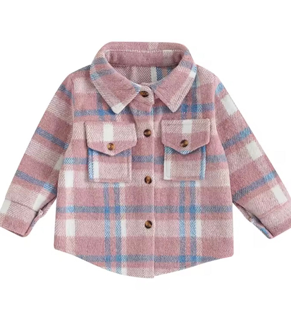 Pink Shacket