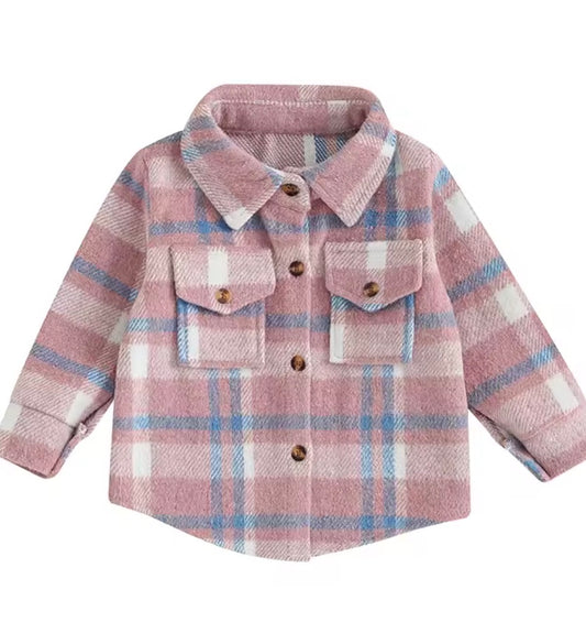 Pink Shacket