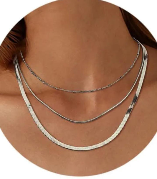 Silver Necklaces