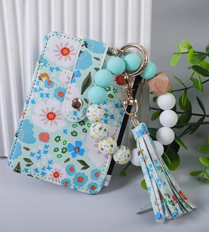 Wristlet keychain and wallet