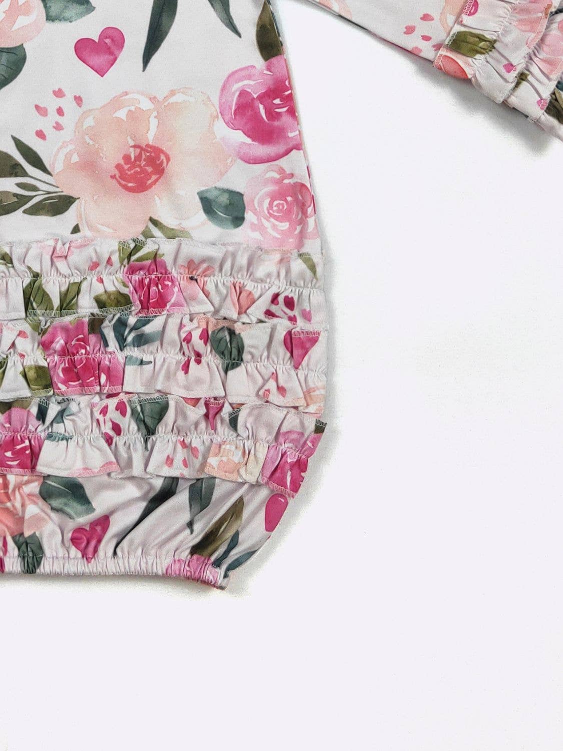 Floral Love Baby Gown