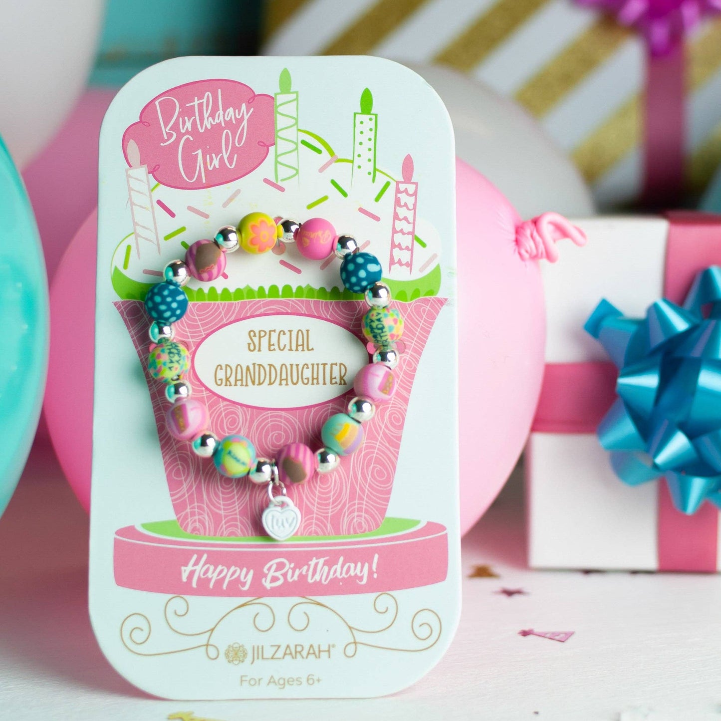 Granddaughter Youth Birthday Bracelet