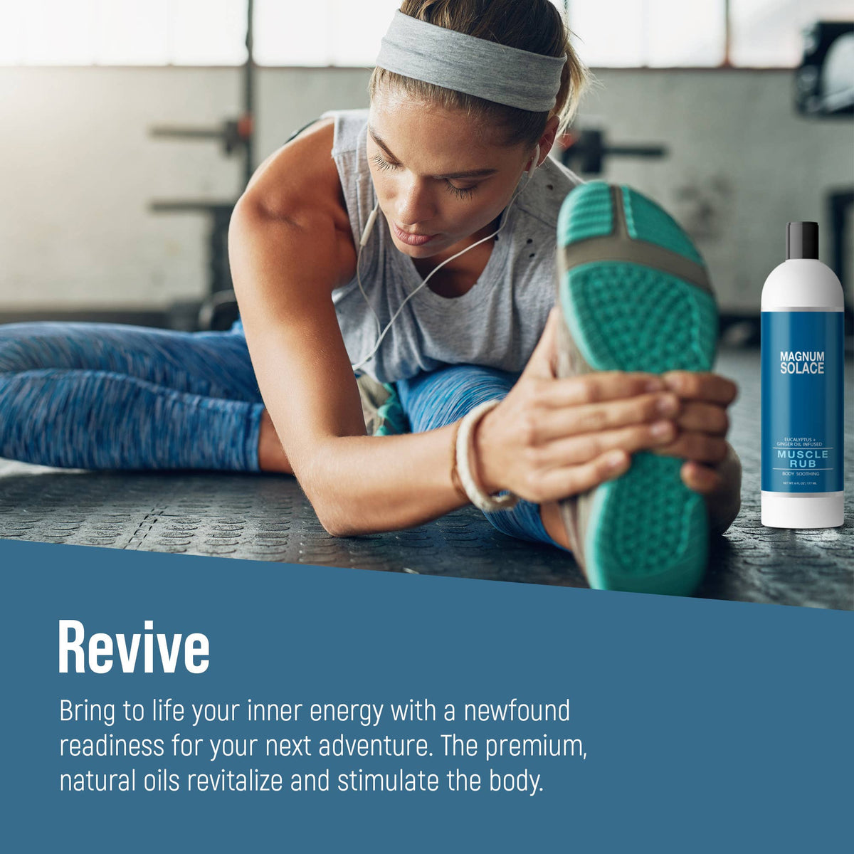 Soothing Muscle Rub with Menthol, Magnesium, Arnica & MSM