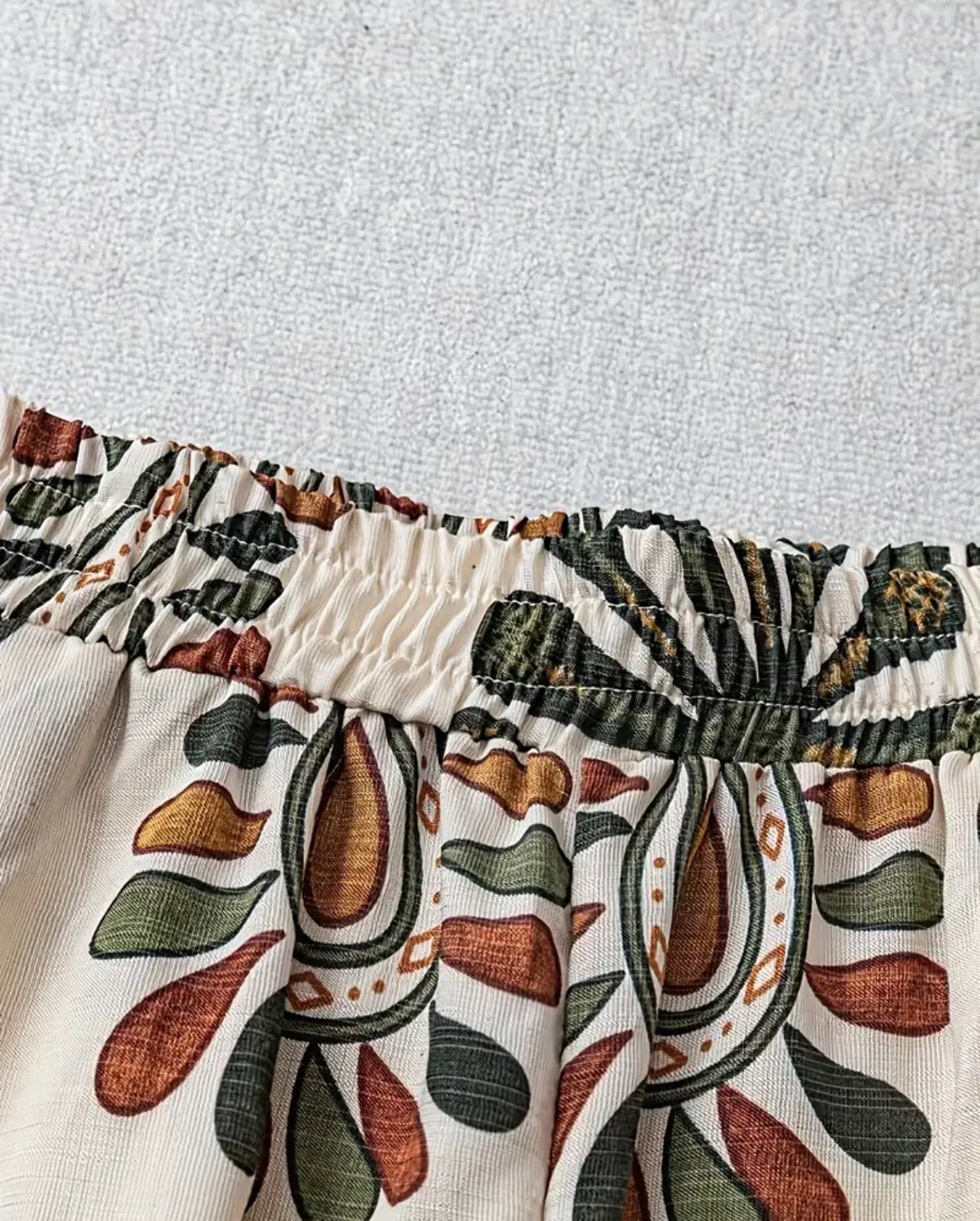 Earthy Wide Leg Pants