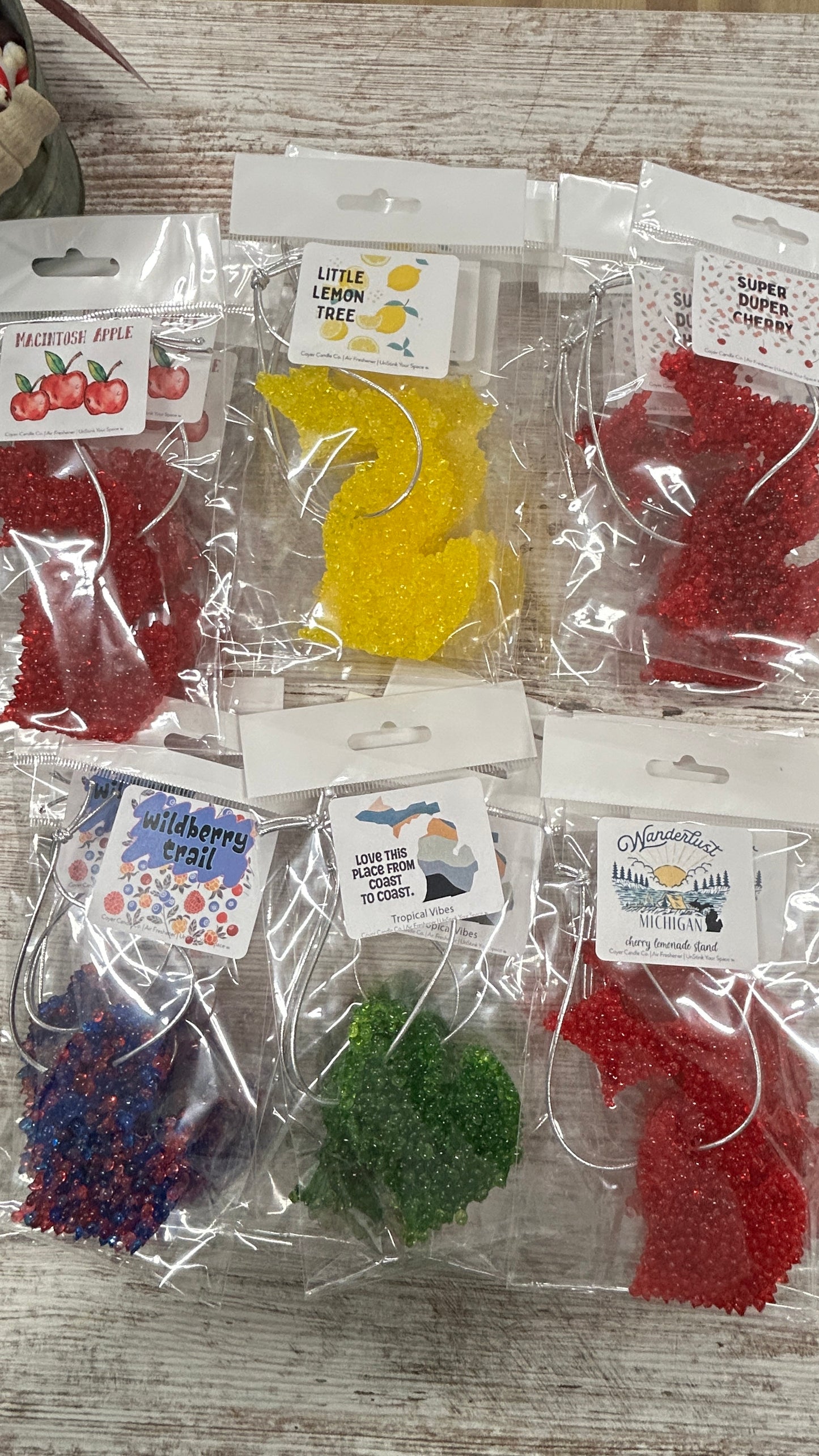 State of Michigan Air Fresheners - Signature Collection