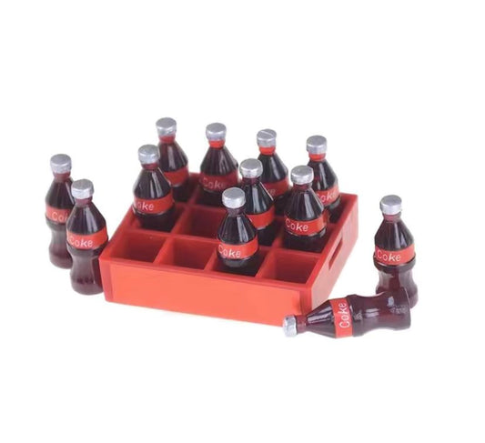 Coca Cola Crate with bottles