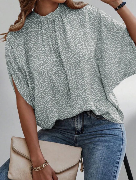 Minimalist High Low Mint Green Top
