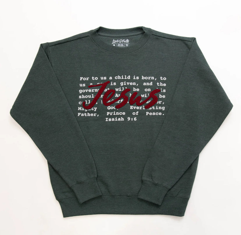 Jesus Christmas Sweatshirt