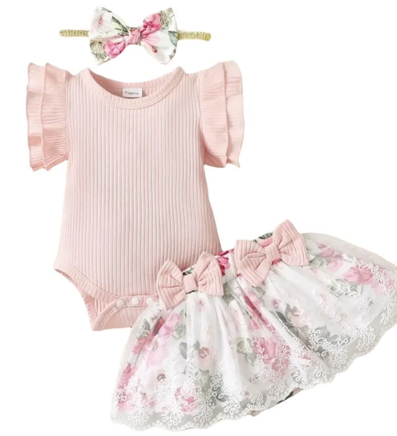 Pink Tutu Set