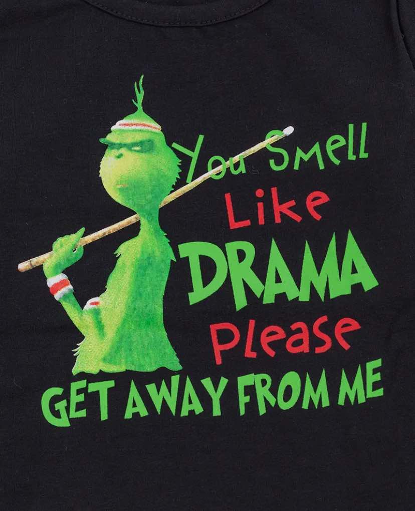 Grinch You Smell Like Drama Bell Set