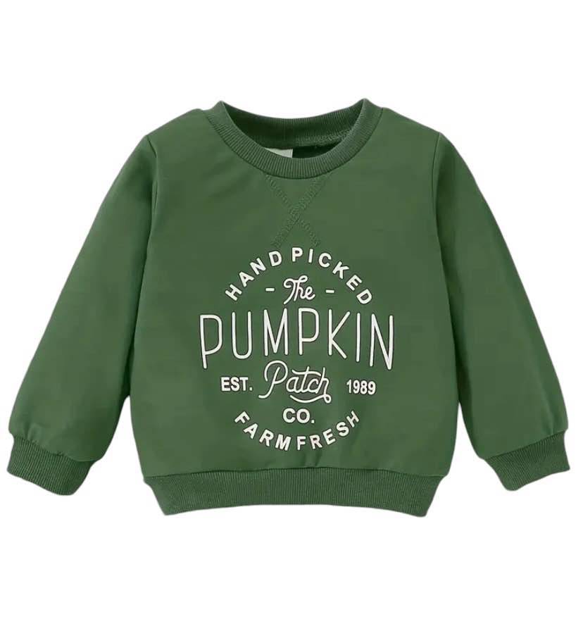 Hand Picked Pumpkin Sweatshirt