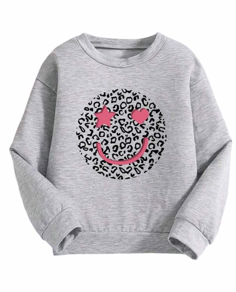 Stars and Smile Crew Sweatshirt