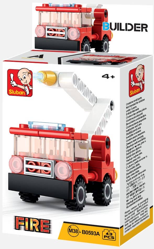 Builder Fire Building Bricks