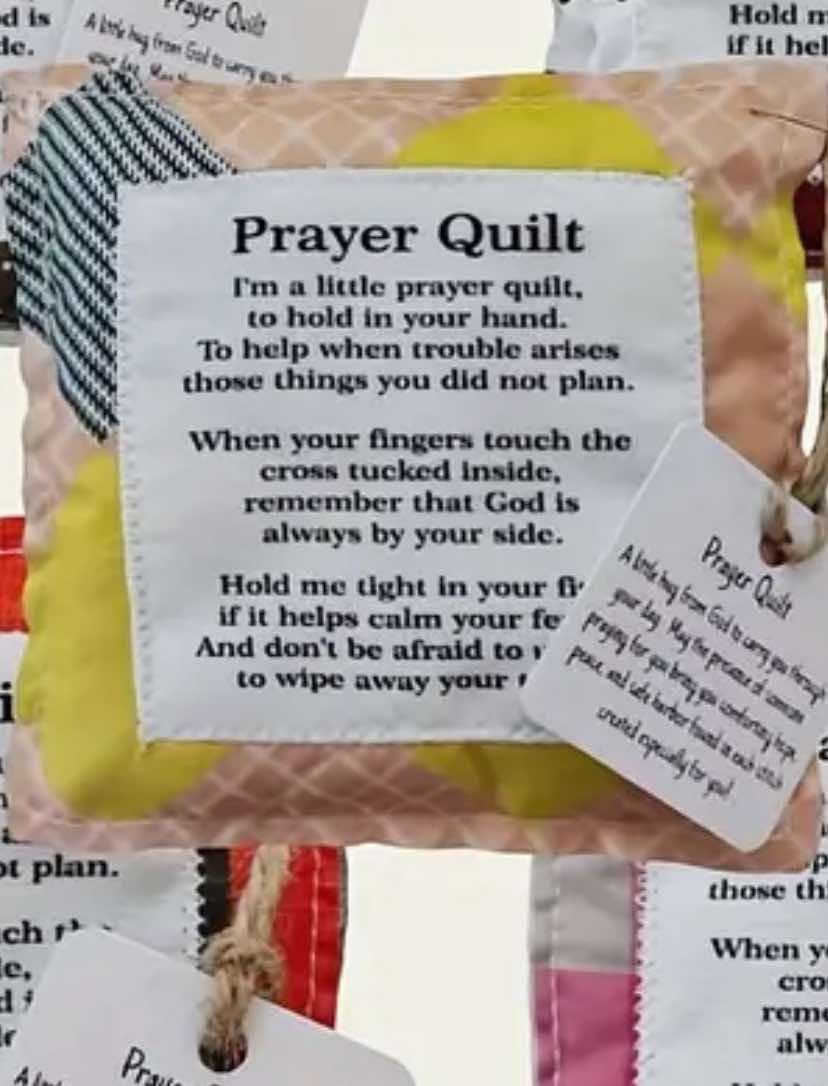 Prayer Quilt Pillow