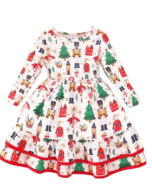 Nutcracker Ruffle Dress