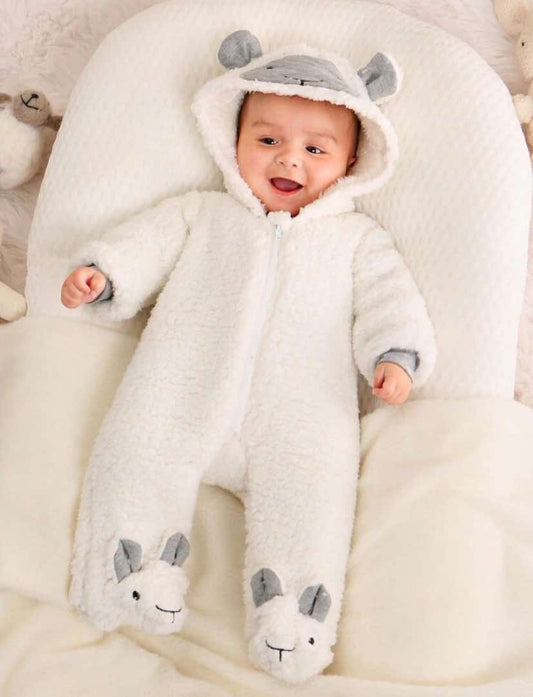 3D Hooded Lamb Sleeper