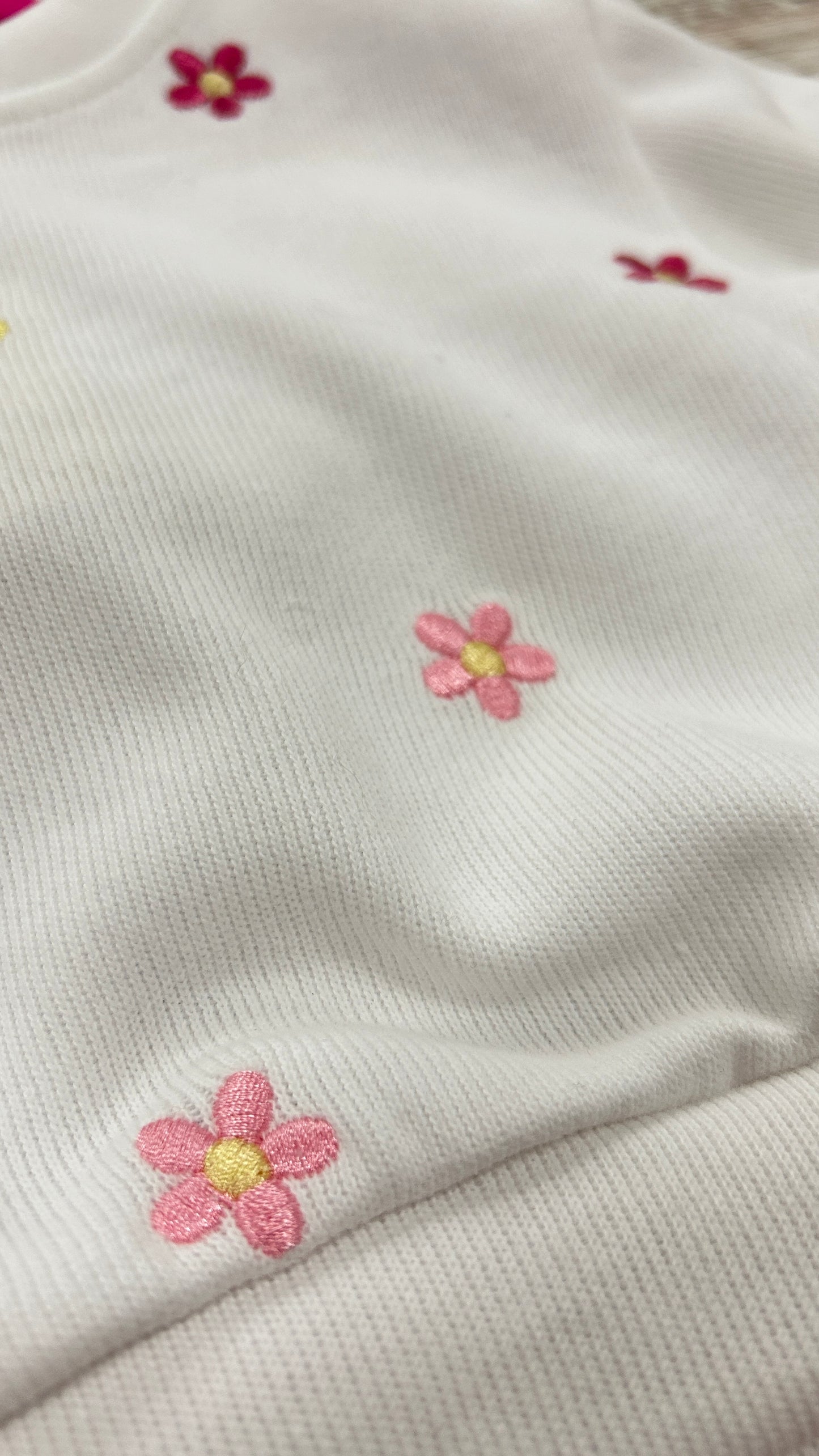 Justine’s Embroidered Flower Set