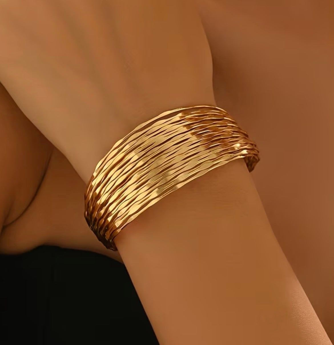 Multi Layer Bangle Bracelet