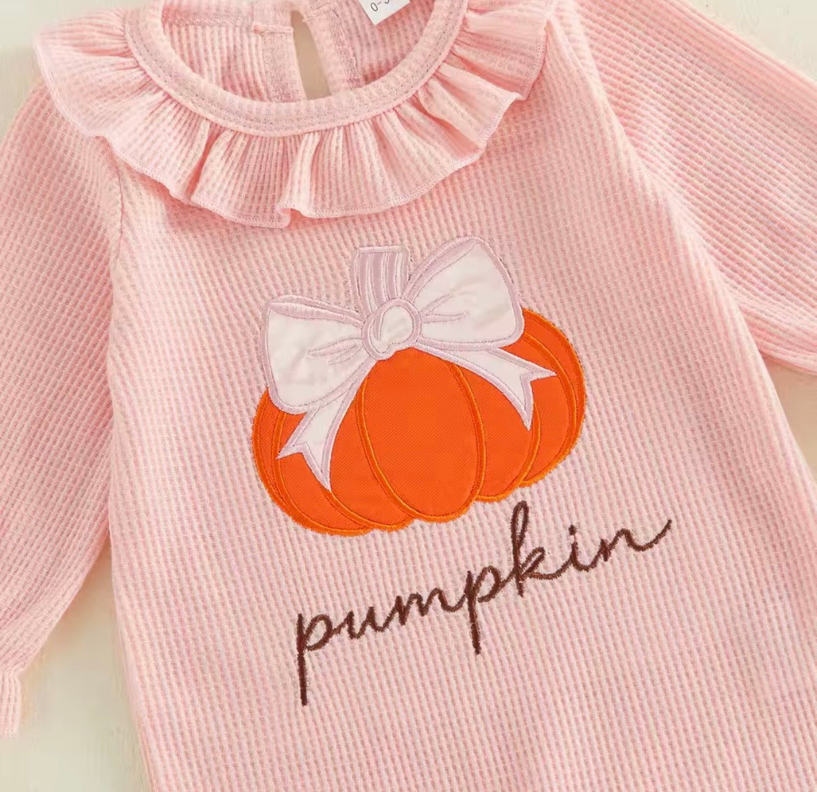 Pumpkin Applique Romper