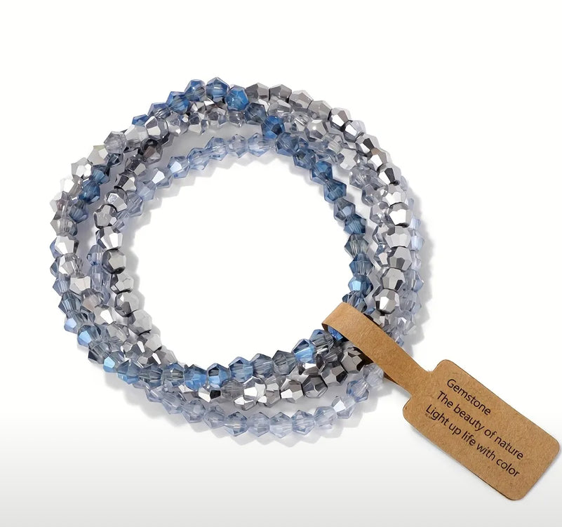Beaded 4 piece bracelets