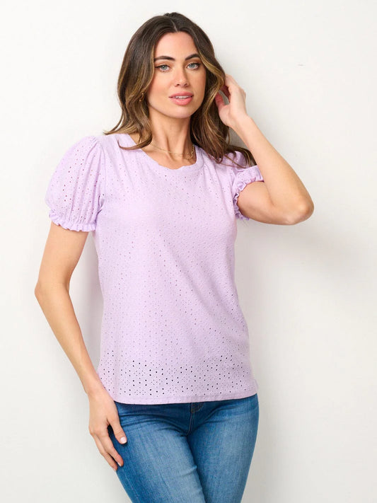 Eyelet Detailed Top