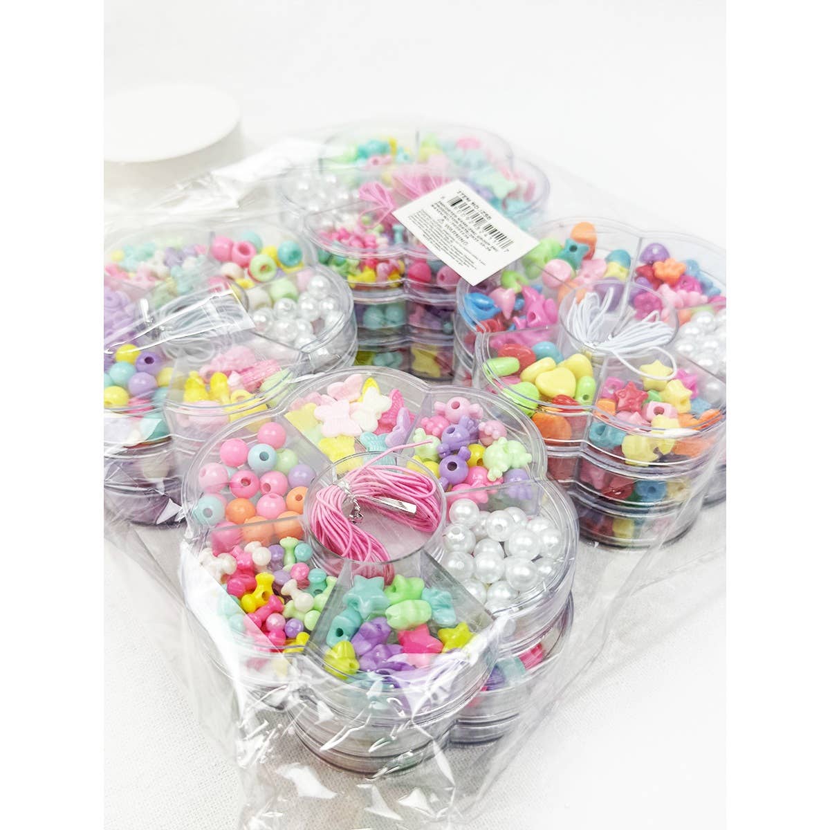 DIY Bracelet Making Pearl Color Mix Beads Set