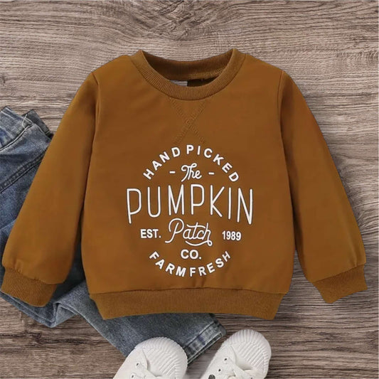 Hand Picked Pumpkin Sweatshirt