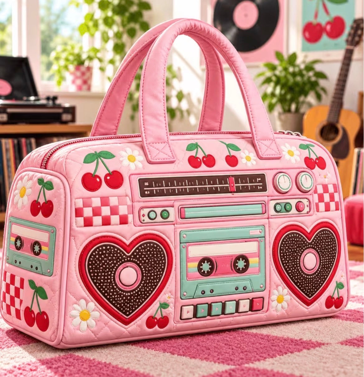 Quilted Duffle Bags
