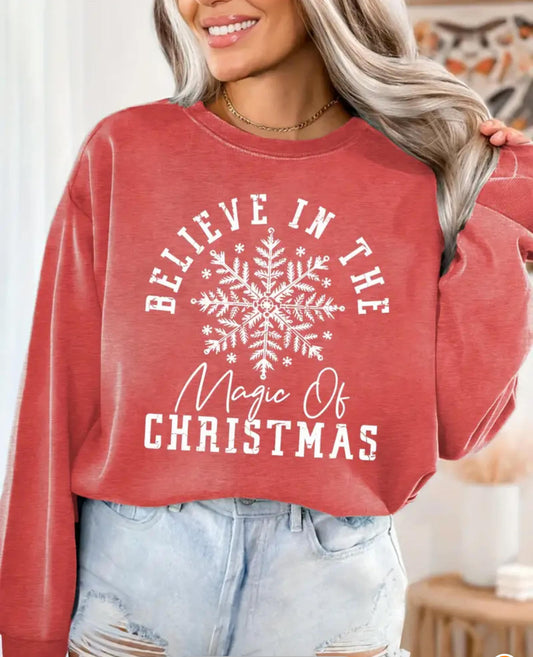 Believe In Christmas Crew Neck