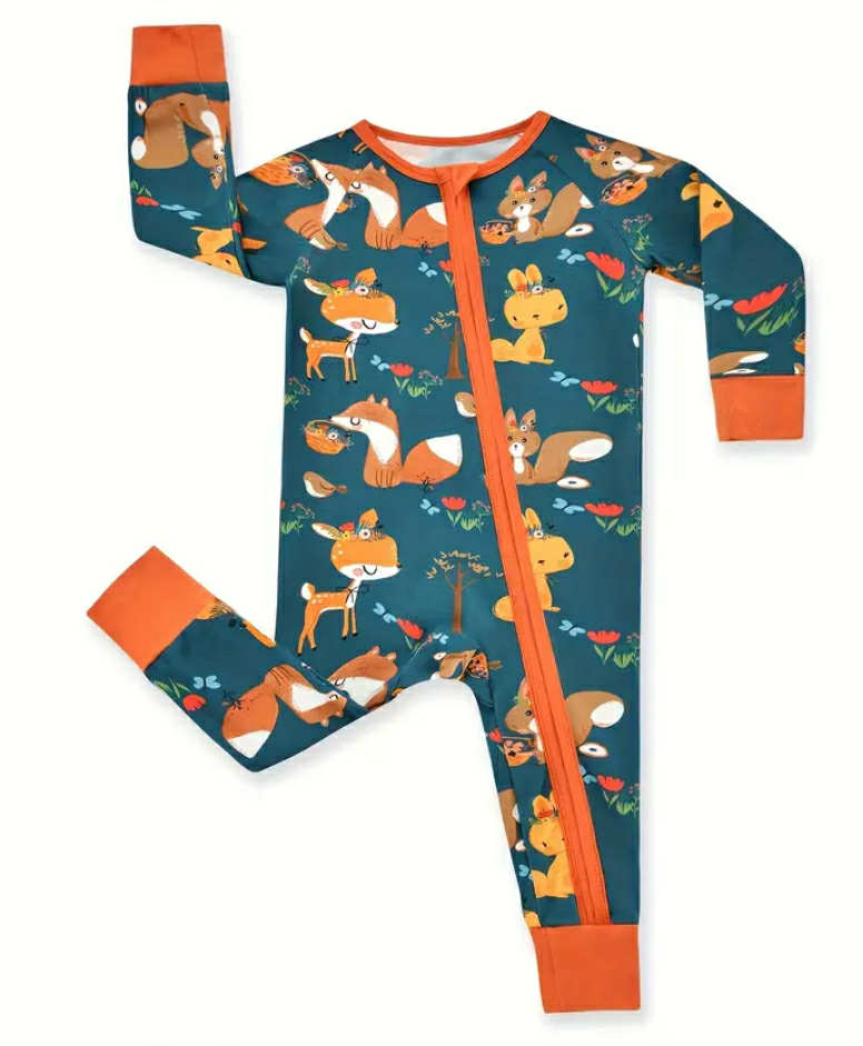 Bamboo Boy Long Sleeve Pajamas