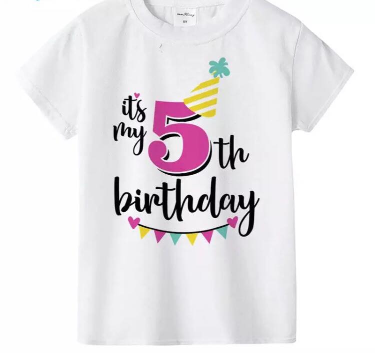 Birthday Shirts - Numbers & Unicorn