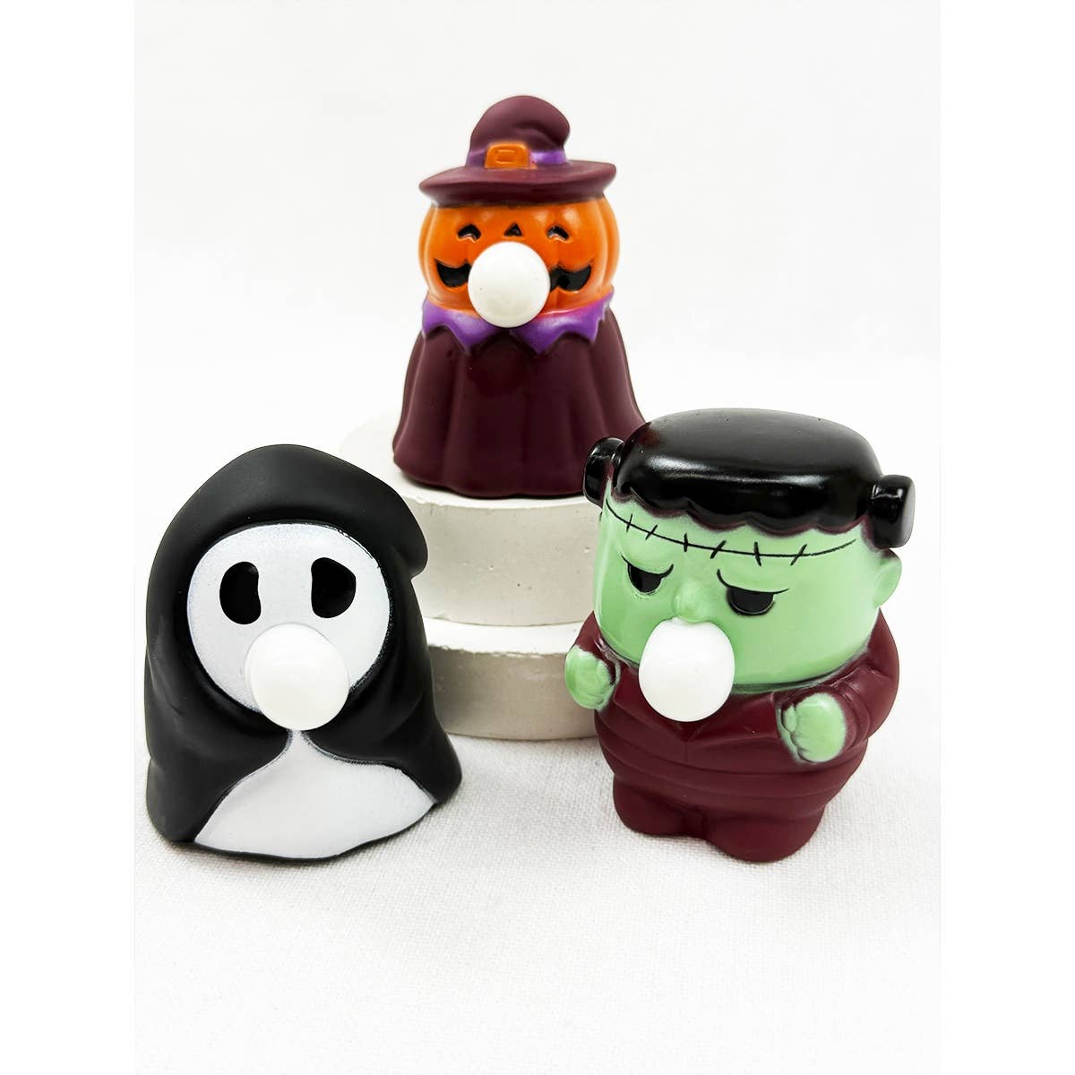 Blow Bubble Halloween Character Squishy