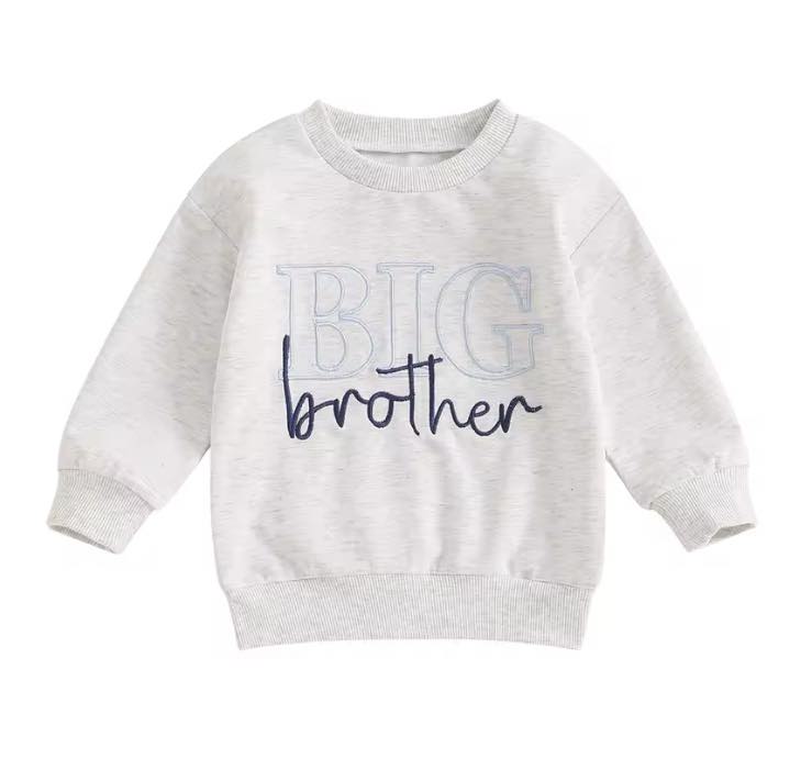 Big Brother Embroidered Sweatshirt