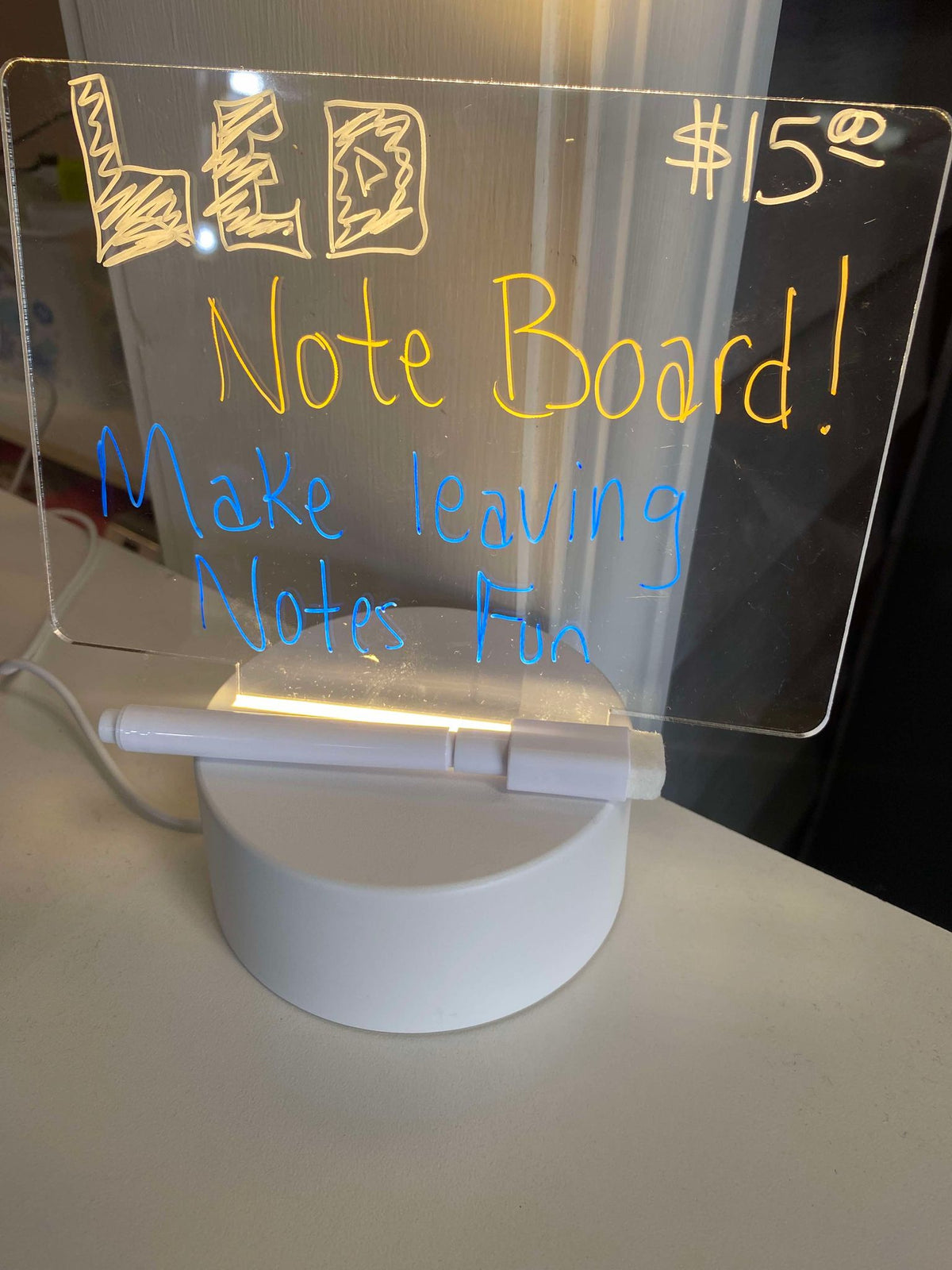 Notes Board Sight LED Note Boards – Chasing Fireflies Kids Boutique