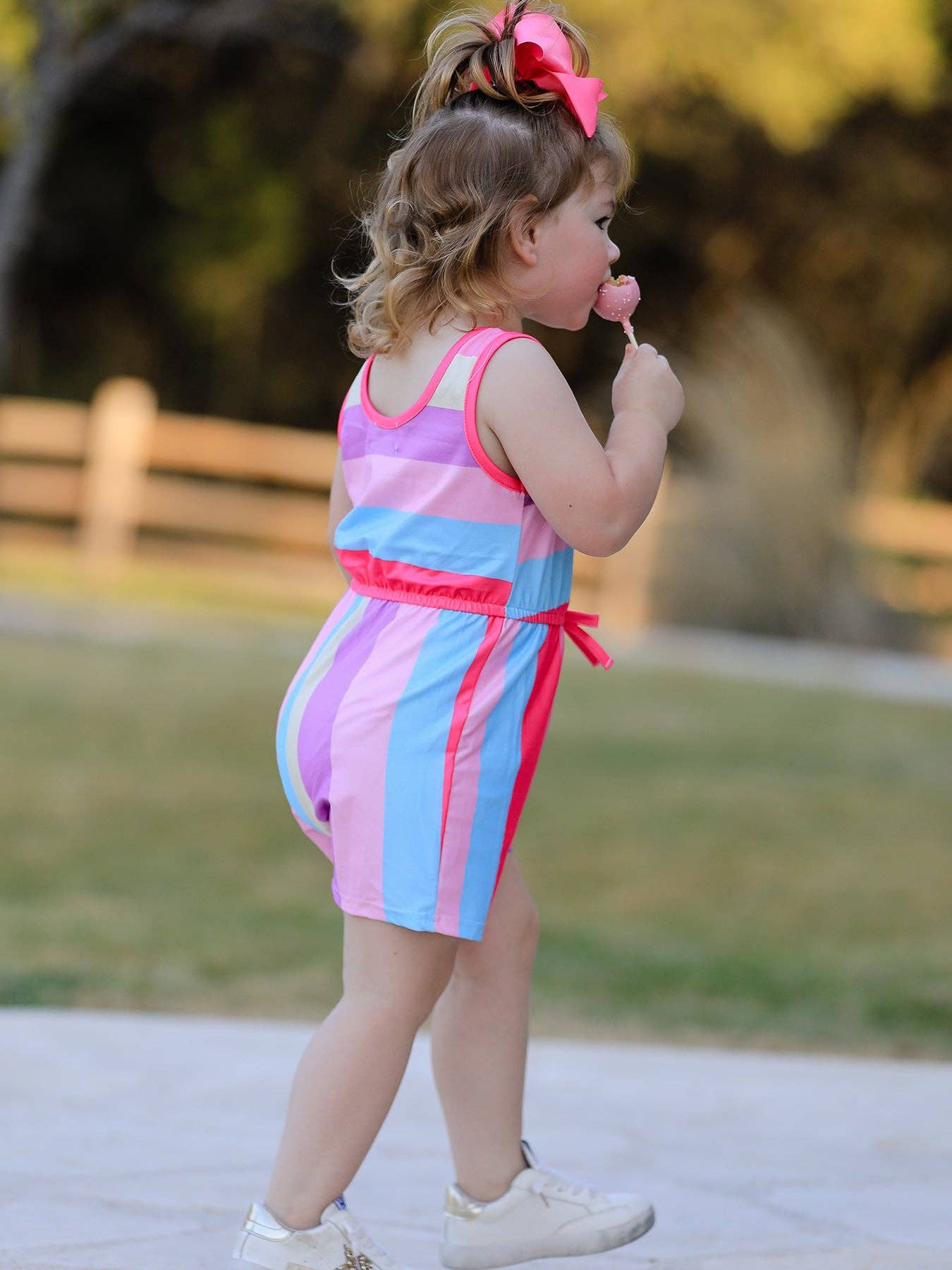 Leopard Striped Milk Silk 3-piece Jumpsuit Set