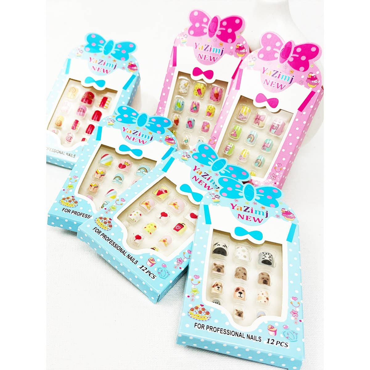 Press On Kids Nails Set
