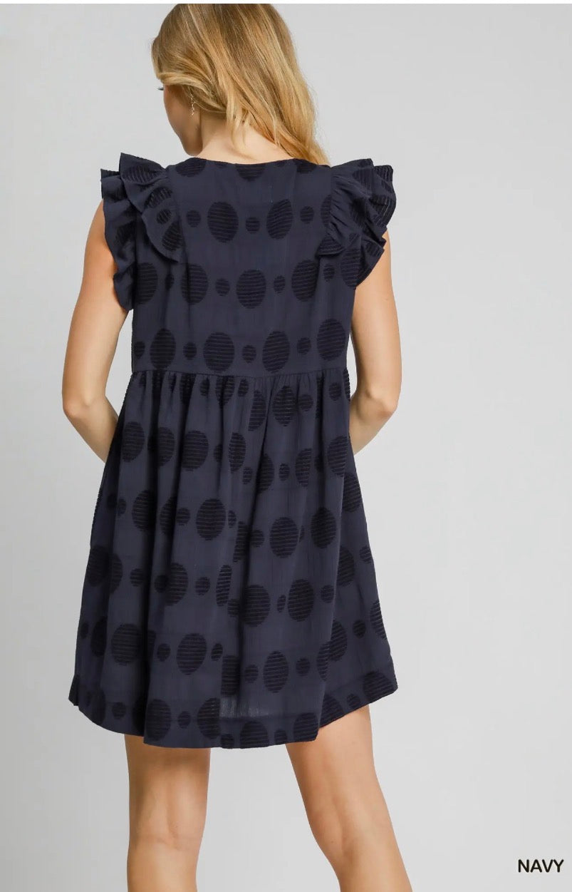 UMGEE - Swiss Dot Jacquard Dress