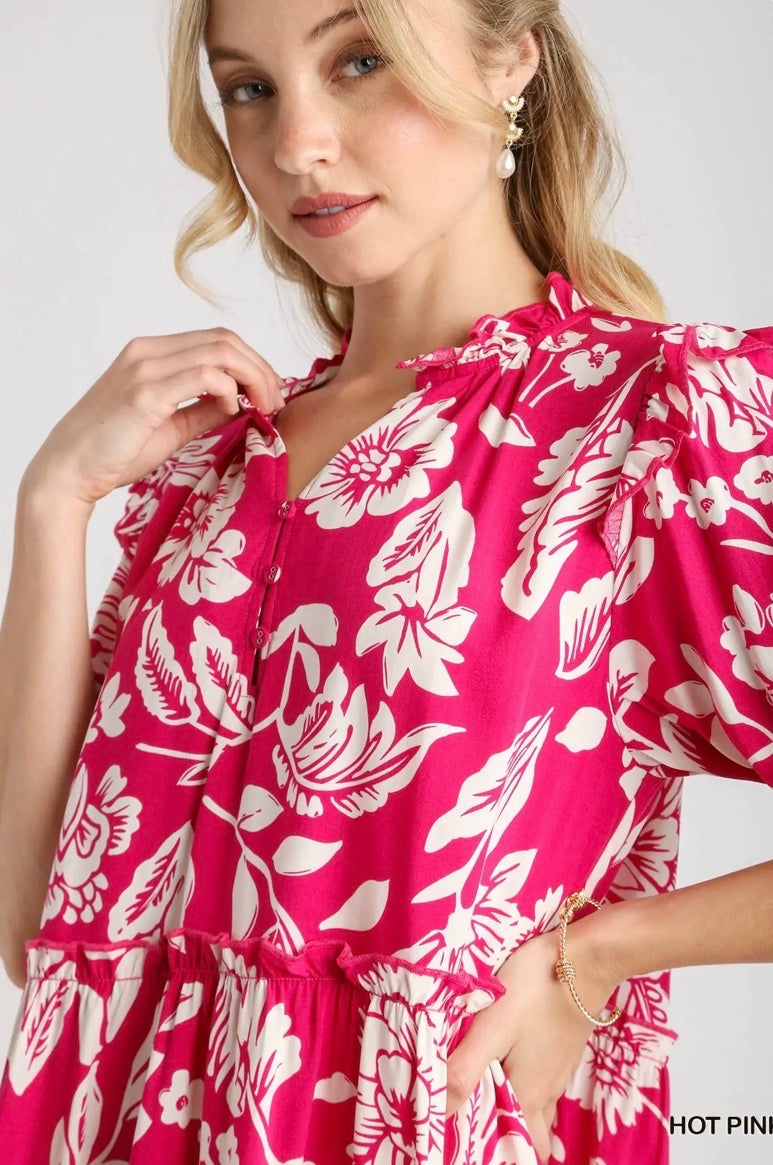 UMGEE - Tiered Smocked Dress