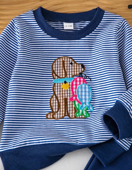 Puppy Applique Set