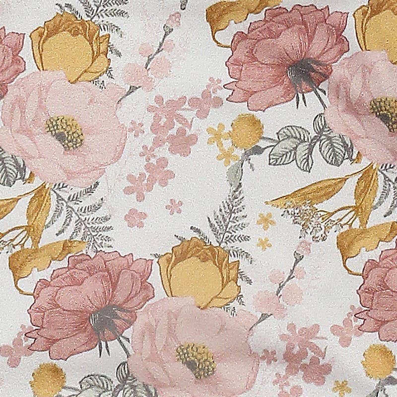 Rustic Floral Blanket