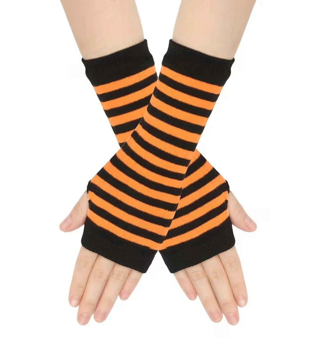 Striped Hand Gloves