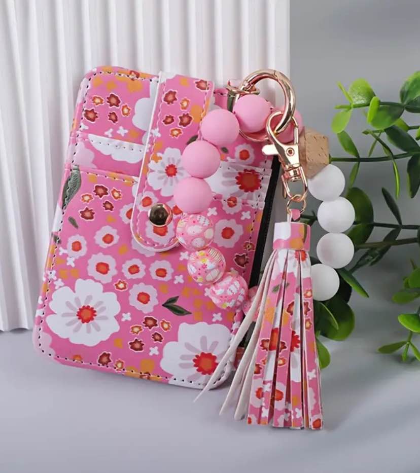 Wristlet keychain and wallet
