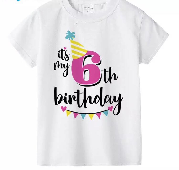 Birthday Shirts - Numbers & Unicorn