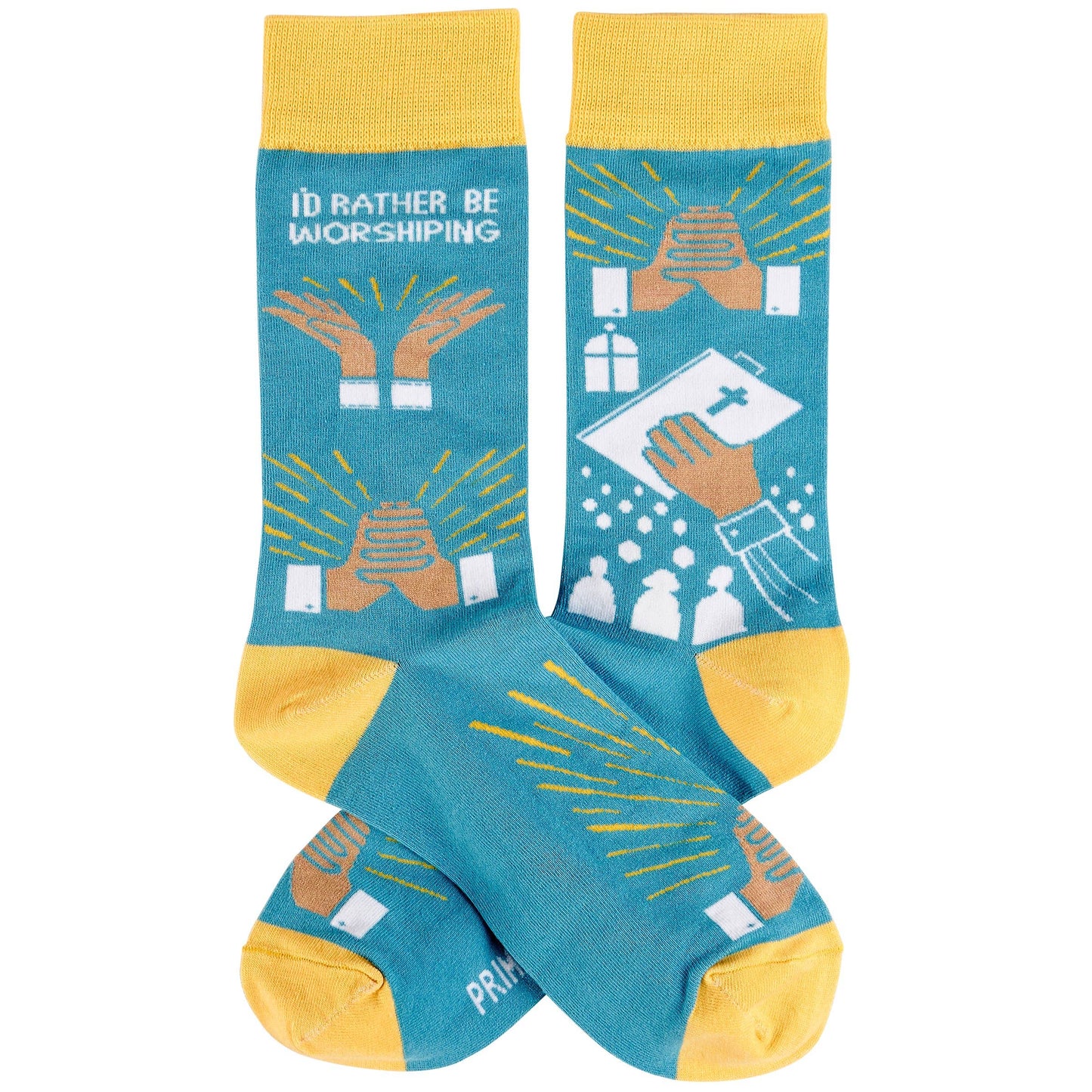 Rather Be Worshiping Socks